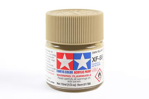 Tamiya Acrylic Mini XF-88 Dark Yellow 2