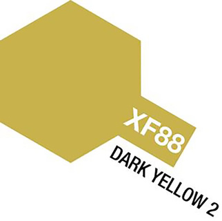 Tamiya Acrylic Mini XF-88 Dark Yellow 2 - Image 2