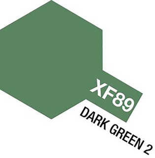 Tamiya Acrylic XF-89 Dark Green 2 - Image 2