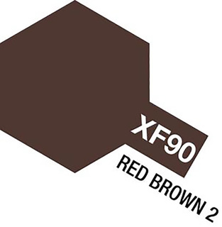 Tamiya Acrylic XF-90 Red Brown 2 - Image 2