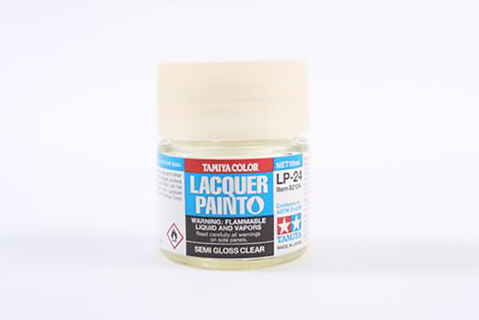Tamiya LP Semi Gloss Clear LP-24