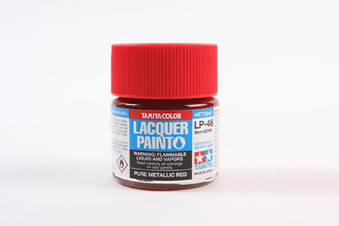 Tamiya LP Pure Metallic Red LP-46