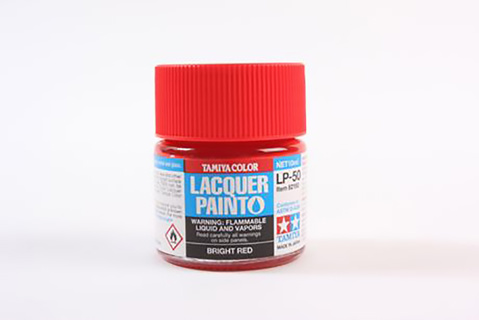 Tamiya LP Bright Red LP-50