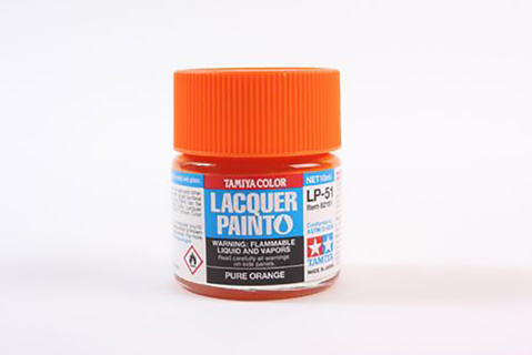 Tamiya LP Pure Orange LP-51