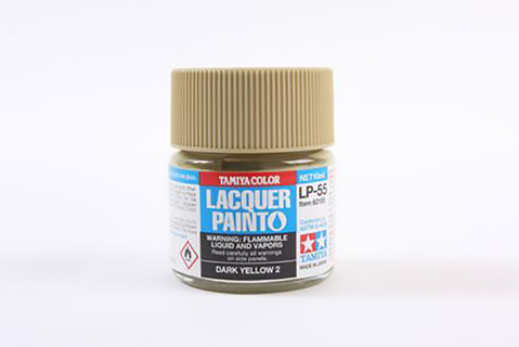 Tamiya LP Dark Yellow LP-55