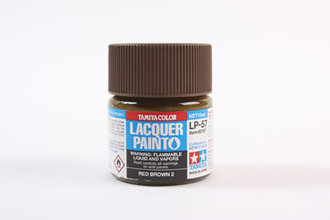 Tamiya LP Red Brown 2 LP-57