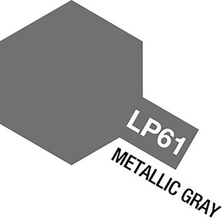 Tamiya LP Metallic Grey LP-61 - Image 2