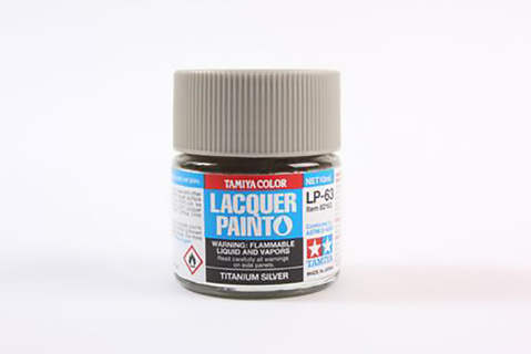 Tamiya LP Titanium Silver LP-63