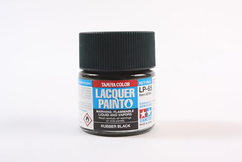 Tamiya LP Rubber Black LP-65