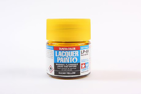 Tamiya LP Clear Yellow LP-69