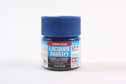 Tamiya LP Flat Blue LP-78