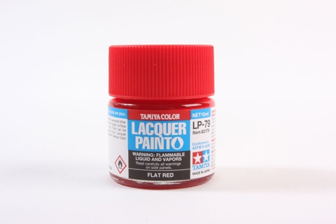 Tamiya LP Flat Red LP-79