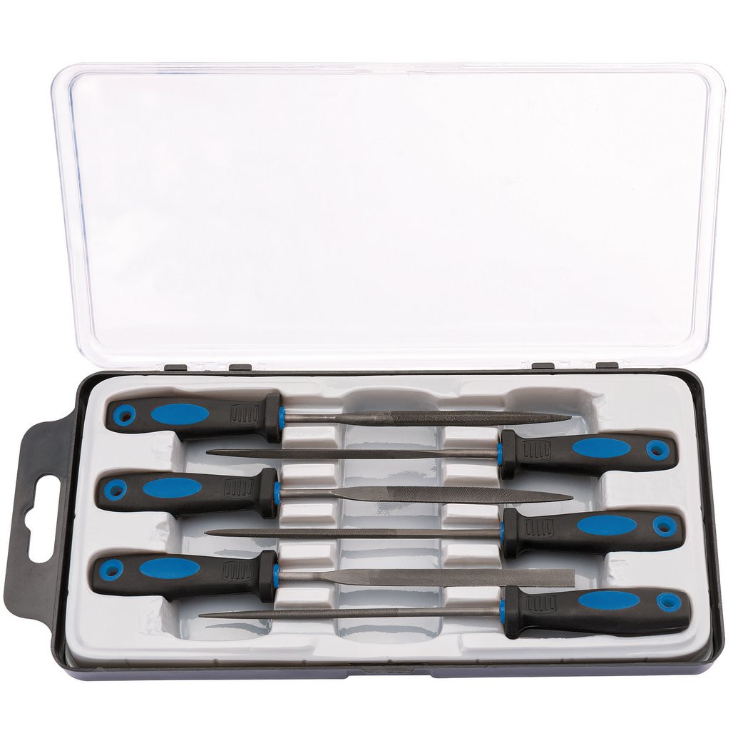 Draper 6 Piece Soft Grip Needle File Set - Image 2