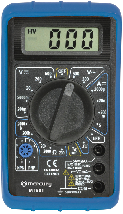 Digital Multimeter 19 Range MTB01
