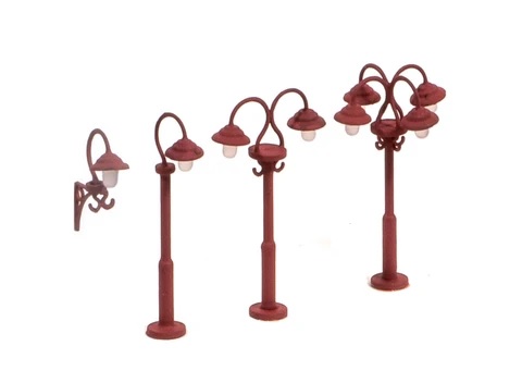 Ratio OO Gauge Swan-Necked Lamps 453