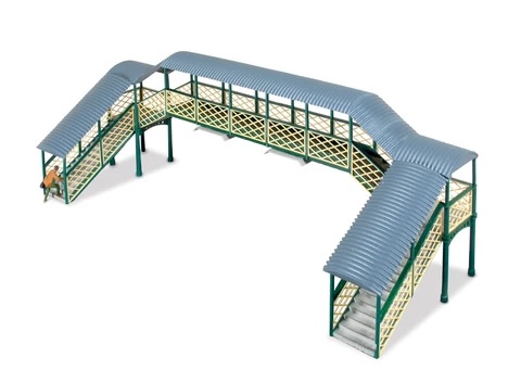 Ratio OO/HO Modular Covered Footbridge 548