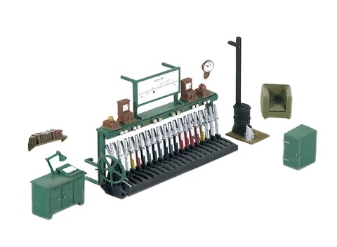 Ratio OO/HO Signal Box Interior 553