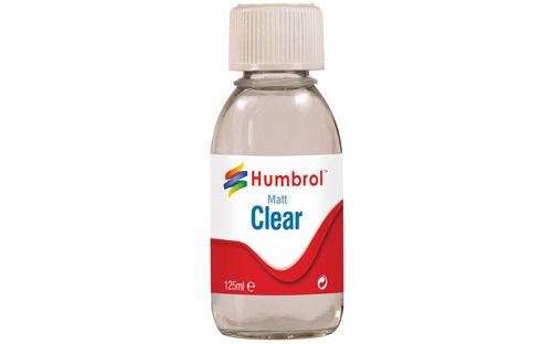 Humbrol Acrylic Clear Matt Varnish 125ml