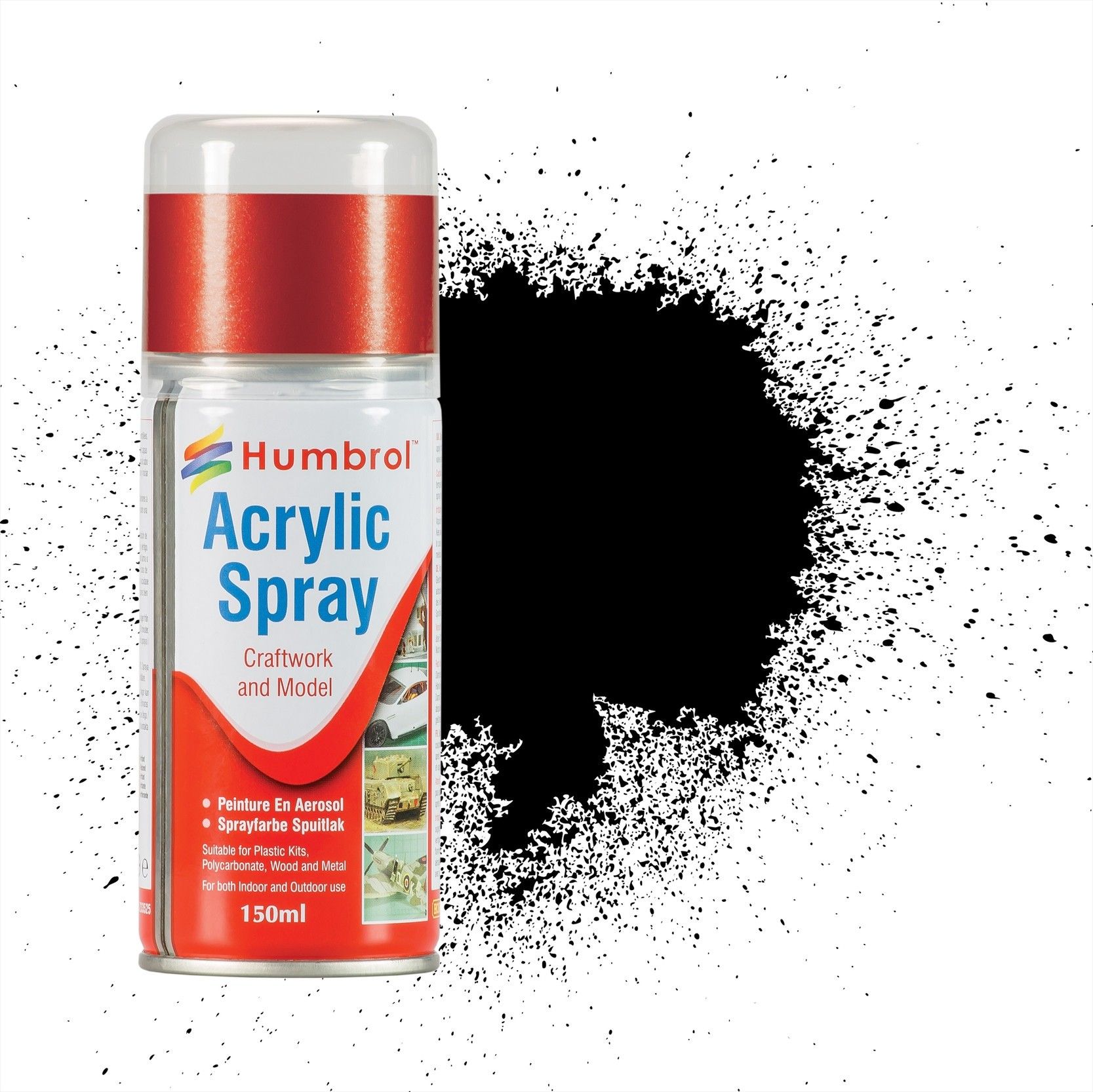 Hum Ac/Spray Gloss Black No21 *AERO*