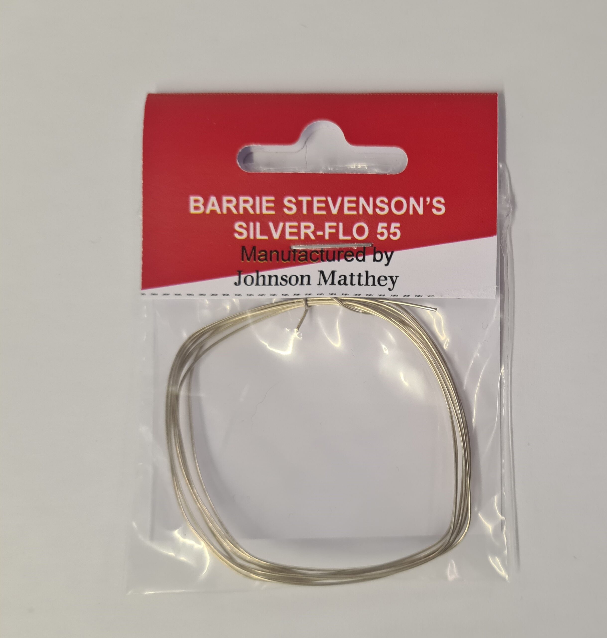 Barrie Stevenson Silverflo 55 Silver Solder Wire 0.5mm 1M
