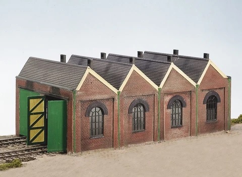 Wills Craftsman Kit Two Road Engine Shed CK12