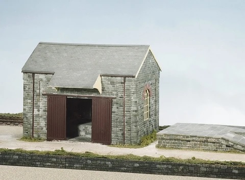 Wills OO Craftsman Kit Stone Goods Shed CK15