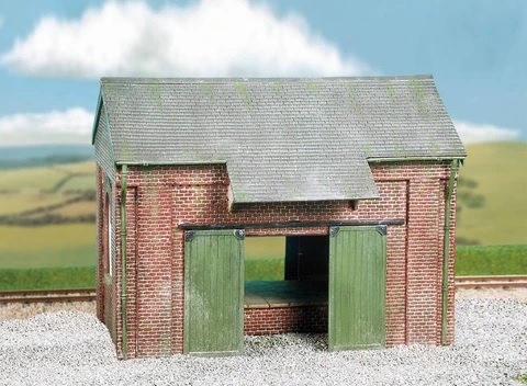 Wills OO Craftsman Kit Brick Goods Shed CK19