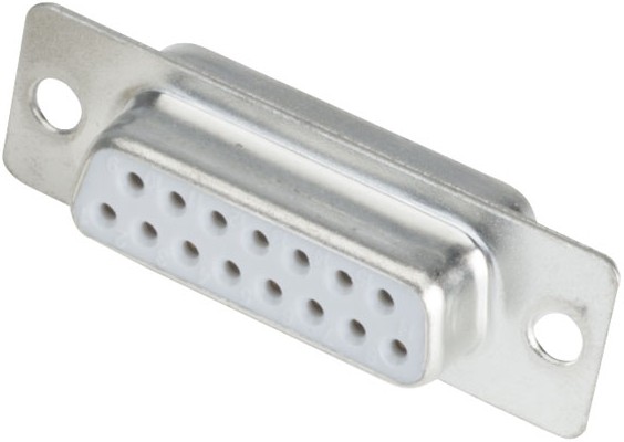 15 Way D Plug, Socket & Cover - Image 2