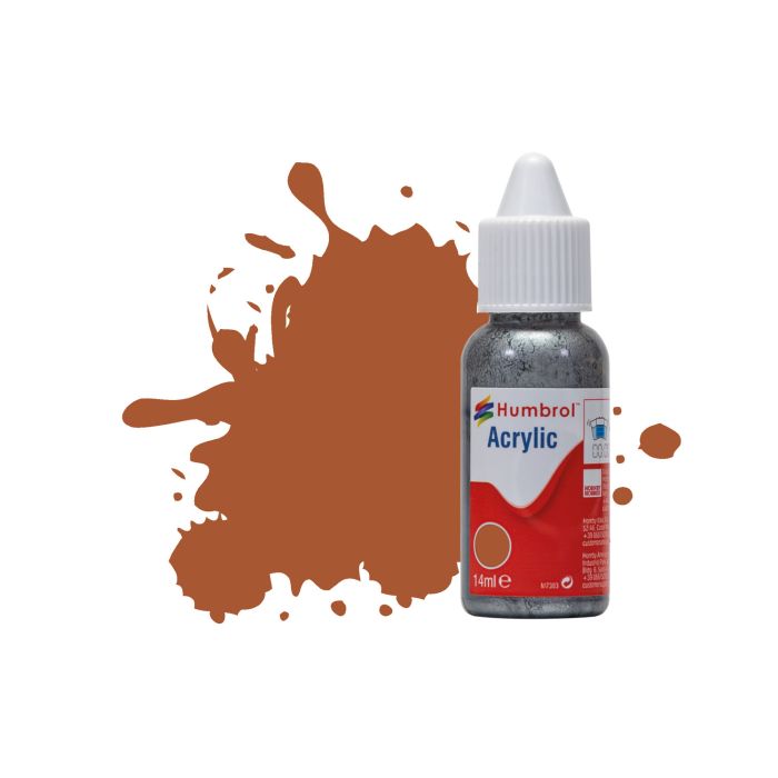 Humbrol No 62 Leather Matt Acrylic Paint (14ml)