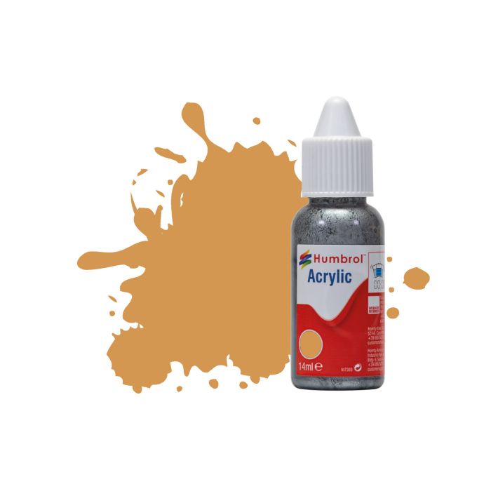 Humbrol No 63 Sand Matt Acrylic Paint (14ml)