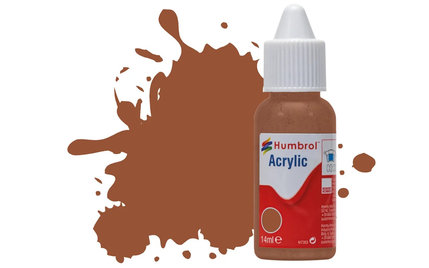 Humbrol No 70 Brick Red Matt Acrylic Paint (14ml)