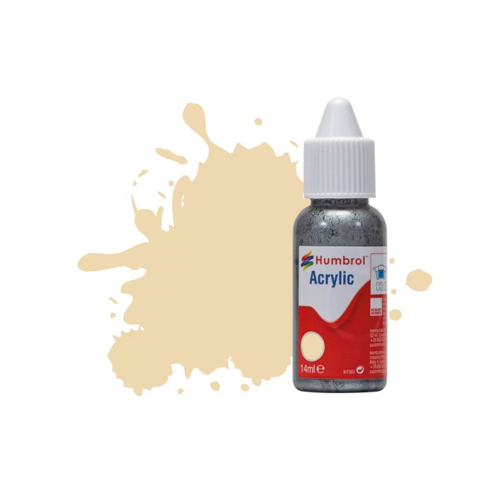Humbrol No 71 Oak Satin Acrylic Paint (14ml)