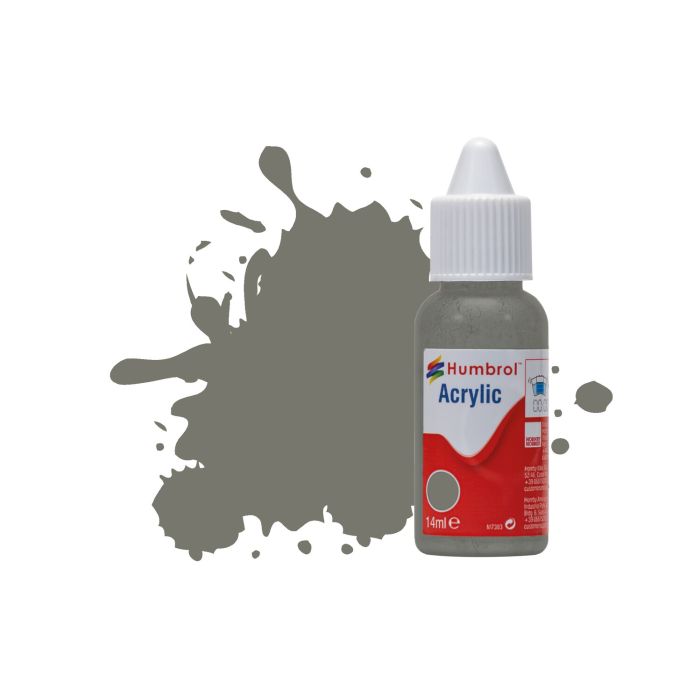 Humbrol No 224 Dark Slate Grey Acrylic Paint (14ml)
