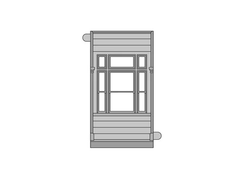 PECO 4 Window Panels GJ02