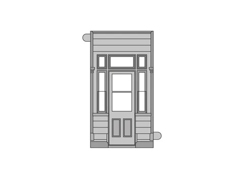 PECO 4 Single Door Panels GJ03