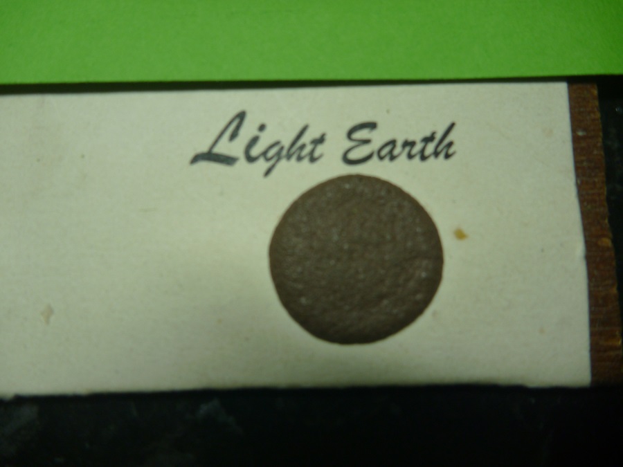 Green Scene Textured Paint - Light Earth