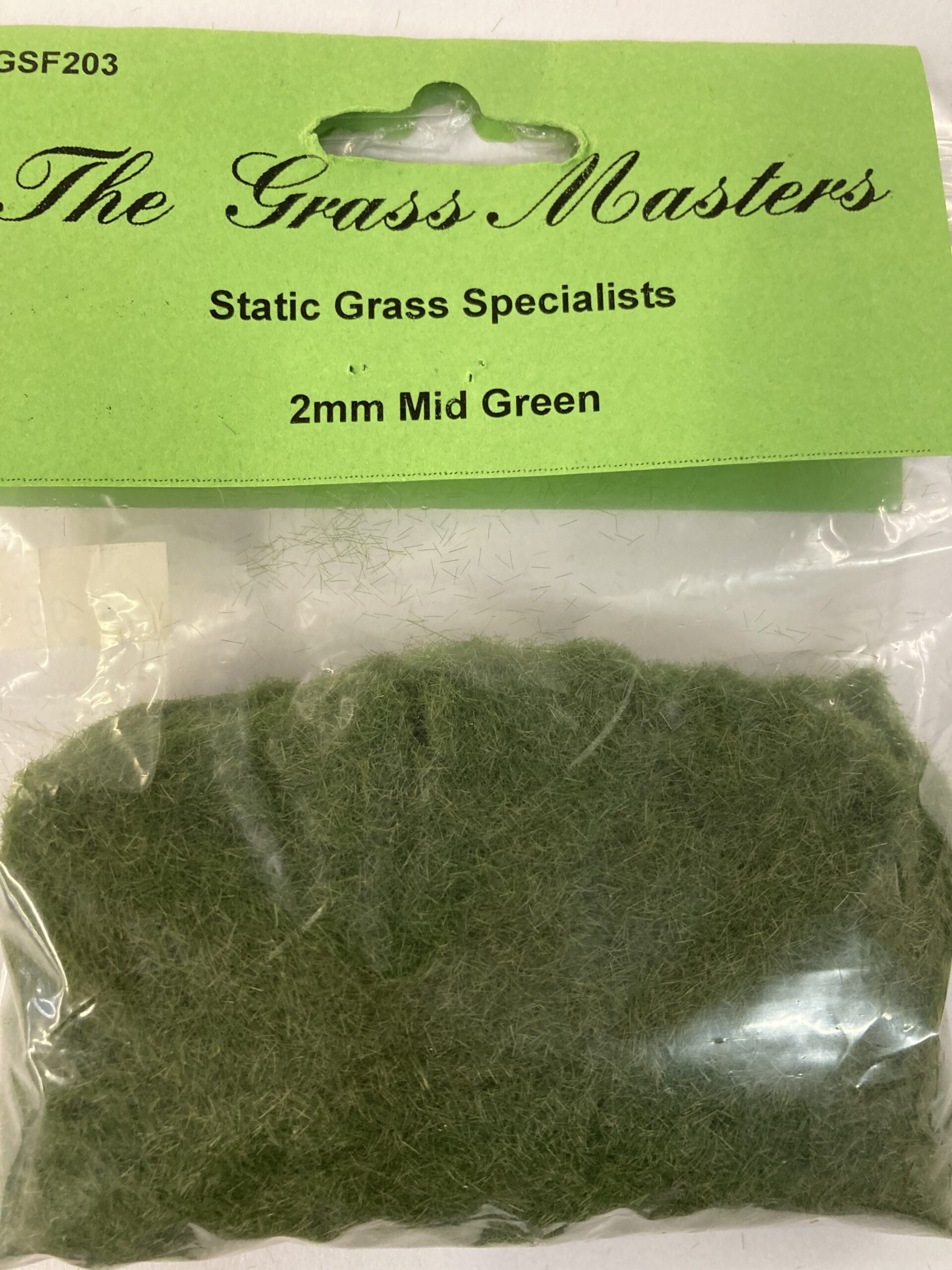 Grass Masters Flock - 2mm Mid Green (20g)