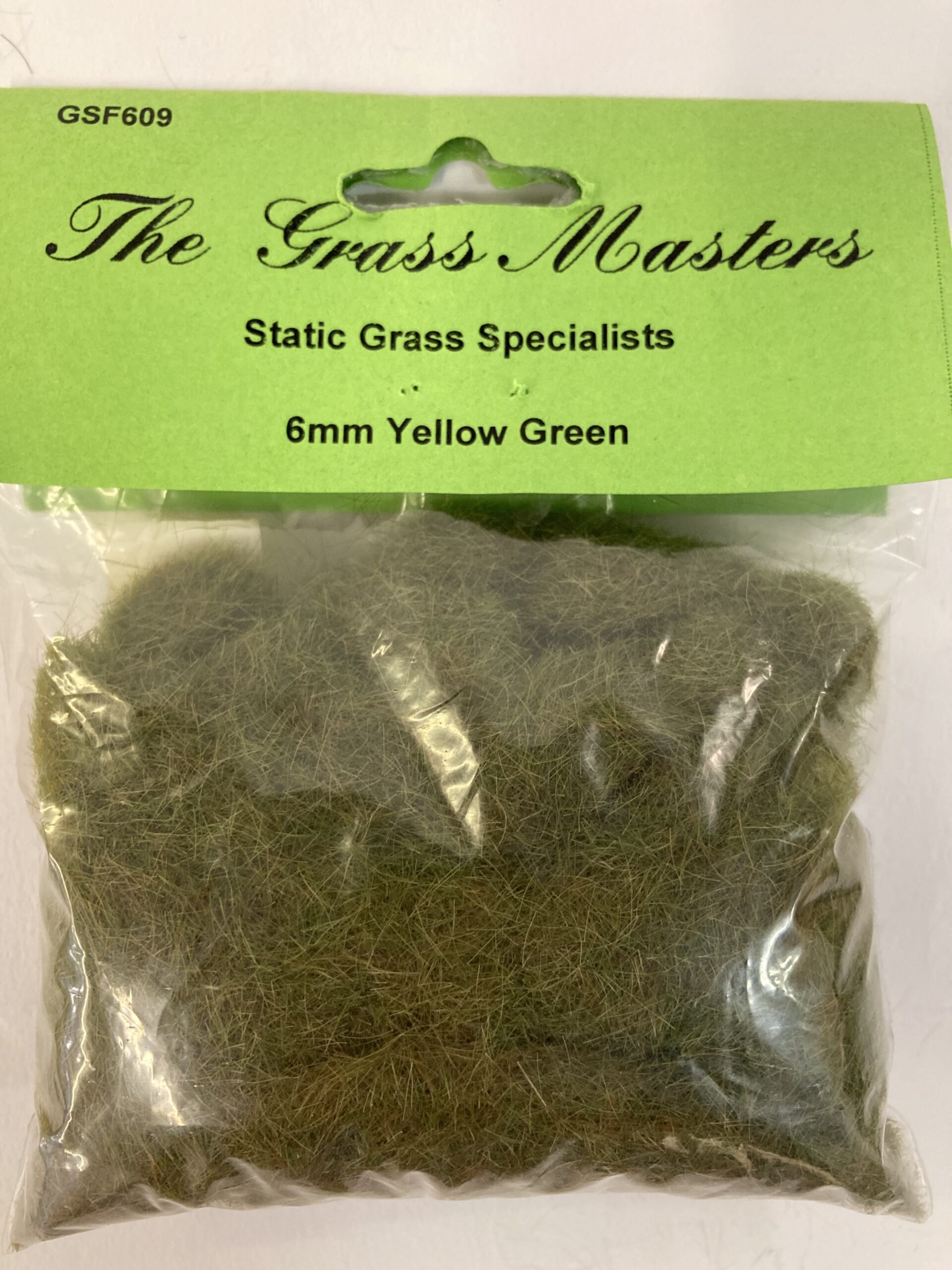 Grass Masters Flock - 6mm Yellow Green (20g)