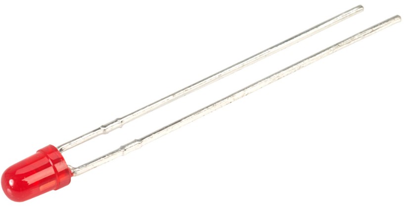 Mini 3mm LED Red 2V