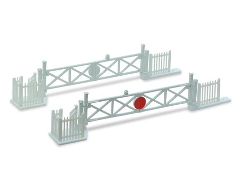 Peco Level Crossing Gates (4) with Wicket Gates and Fencing LK-50