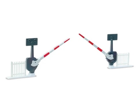 Peco Level Crossing Barriers + Fencing OO/HO Gauge LK-51