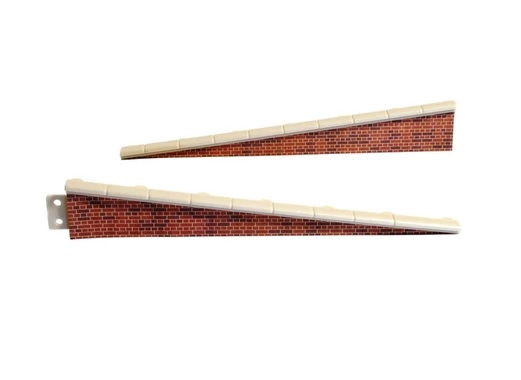 Peco OO Platform Edging Ramps, Brick Type LK-66