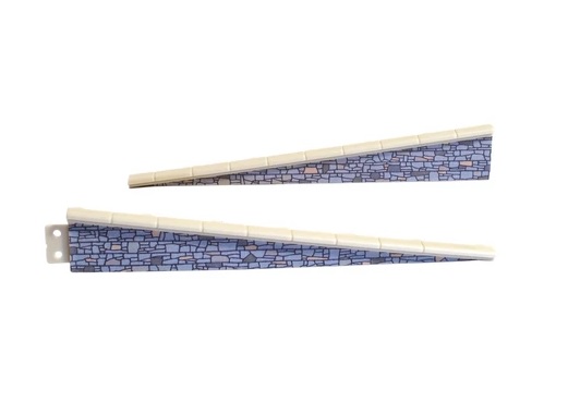 Peco OO Platform Edging Ramps, Stone Type LK-67