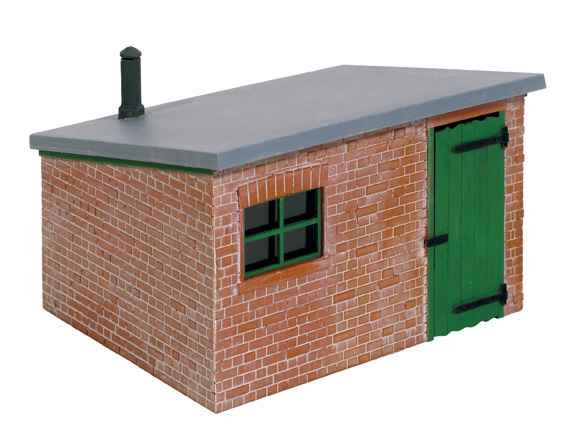 Peco O Gauge Brick Line-Side Hut LK-705