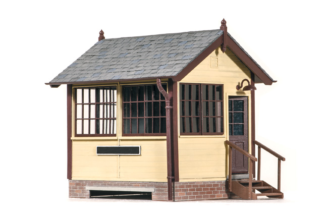 Peco O Gauge Ground Signal Box Wood LK-709
