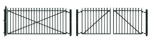 Peco O Gauge GWR Spear Fencing Ramps & Gates LK-742