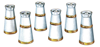 Peco O Gauge Milk Churns LK-751
