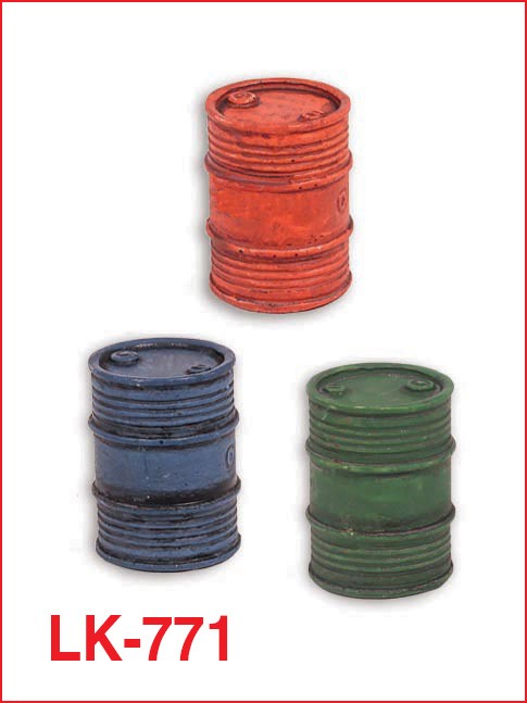 Peco O Gauge Oil Drums LK-771