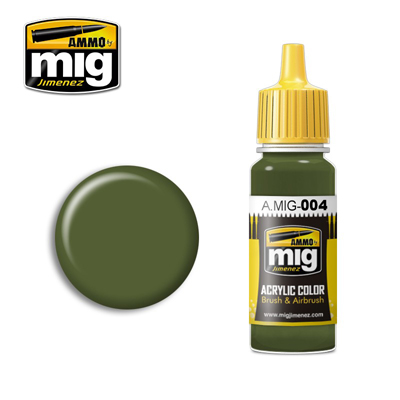 MIG Ammo Acrylic Paint 17ml B Resedagrun