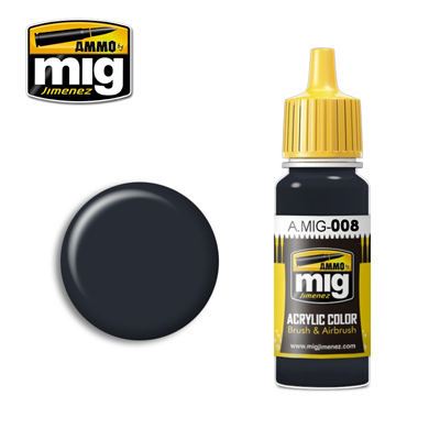 MIG Ammo Acrylic Paint 17ml Dunkelgrau
